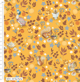 Winterfrüchte Peter Rabbit Baumwolle 100 % Baumwolle 45 x 55 cm breit 5-teiliges Fat Quarter Bundle zum Basteln, Nähen, Quilten und Patchworken